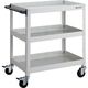 トラスコ中山 TRUSCO ツールワゴン バーディワゴン 750X500XH880 深3段 ホワイト BDW-973F3-W 1台（直送品）