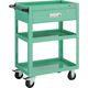 TRUSCO ツールワゴン イーグルワゴン 600X400XH880 深型1段引出付 ヤンググリーン EGW-963Y-YG 1台（直送品）