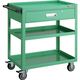 TRUSCO ツールワゴン イーグルワゴン 750X500XH880 深型1段引出付 ヤンググリーン EGW-973Y-YG 1台（直送品）