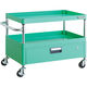 TRUSCO ツールワゴン フェニックスワゴン 省音 750X500XH600 1段引出付 ヤンググリーン PEW-672V-YG 1台（直送品）