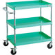 TRUSCO ツールワゴン フェニックスワゴン 省音 750X500XH880 3段 ヤンググリーン PEW-973C-YG 1台（直送品）