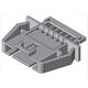 molex コネクタハウジング 3極 ピッチ:2.54mm 1列 70107ー5037 1ロット(10個)（直送品）