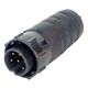 Switchcraft 丸型コネクタ， 6極， スタンダード， ケーブルマウント， EN3C6MX 1個（直送品）