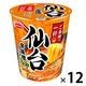 カップ麺 ご当地の一杯　仙台 辛味噌ラーメン 1セット（12個） エースコック