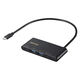 バッファロー USB 3.2(Gen 2)バスパワー4ポートPD対応ハブ ブラック BSH4U500C1PBK 1台