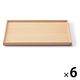 無印良品 木製 角型トレー 約幅40.5×奥行30.5×高さ2cm 6個 良品計画