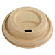 ケーピープラテック 紙製ドリンクカップ用蓋 80パルプリッド ナチュラル 54525 1セット(50枚入)