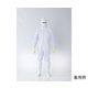東洋リントフリー オートクレーブ対応ツナギ服 白 L FP1203-01 1着 64-8904-42（直送品）