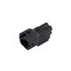 日立Astemoアフターマーケットジャパン 防水ハウジング メス 4極 黒 3個入 FRSH110B 1袋(3個) 64-9723-85（直送品）