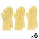 無印良品 天然ゴム手袋 左右兼用 Ｍ ６枚入 1セット（1個（6枚入）×6） 良品計画