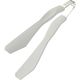 田辺金具 にぎりやすいトング ホワイト 2089312 1本（直送品）