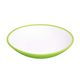 ローヤル やわらかままごと 皿 グリーン 15075 1枚