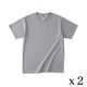 TRUSS フルーツベーシックTシャツ　サイズXL　4.8oz　アスレチックヘザー　1セット（2着入）（直送品）