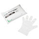 【ポリエチレン手袋】 宇都宮製作 シンガーポリエチ指絞り手袋 LPE0140SE-TPL クリア 1袋（200枚入）