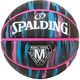 SPALDING（スポルディング） バスケットボール マーブル ブラックネオン ラバー 5号球 84524J 2球（直送品）