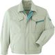 Asahicho（旭蝶繊維） A2 長袖ブルゾン（ノーフォーク） カーキーグリーン 6L 1枚（直送品）