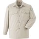 Asahicho（旭蝶繊維） A34 長袖シャツ トープベージュ L 1枚（直送品）