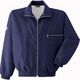 Asahicho（旭蝶繊維） E001 カラーブルゾン（メッシュ付き） ネイビー XL 1枚（直送品）