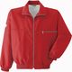 Asahicho（旭蝶繊維） E001 カラーブルゾン（メッシュ付き） レッド L 1枚（直送品）