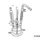 桐山製作所 ジャケット付フラスコ反応装置 AB54B-2-2 1セット 64-1063-82（直送品）