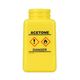DESCO JAPAN ボトルのみ 黄色 GHS表示 「ACETON」と印刷 35733 1個 64-2944-44（直送品）