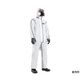 ハネウェル 防護服 スパセル・C4(ダイオキシン 除染 感染対応用) ホワイト XXL 4500601 1箱(25着) 63-9660-58（直送品）