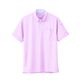 ジーベック クールビズ半袖ポロシャツ ピンク SS 6180ー75ーSS 6180 1着（直送品）