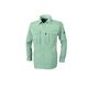 ジーベック プリーツロンミニ長袖シャツ モスグリーン 3L 1284ー61ー3L 1284 1着（直送品）