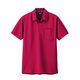 ジーベック 半袖ポロシャツ レッド 5L 6140ー71ー5L 6140 1着（直送品）