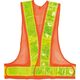 中国産業 0301C's CLUB反射安全ベストオレンジx黄色F 0301-94-F 1枚（直送品）