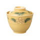 みやび街道 小吸碗 黄瀬戸花唐草小蓋物 (1個入) mkd-14801023（直送品）