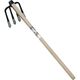 浅野木工所 手打全鋼 ラクホリ四本鍬1050mm柄付 15113 1個