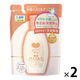 カウブランド無添加 保湿バスミルク 詰め替え 480mL 2個　牛乳石鹸共進社