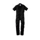 エスケー・プロダクト GE-445ダブルメッシュ・ストレッチ半袖ツナギ ブラック M 445-5-M 1着（直送品）