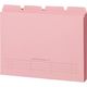 ライオン事務器 山付ファイル No.31ー4P ピンク 13230 1パック
