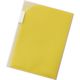 リヒトラブ 4ポケットホルダー A4(A3・2ツ折) 黄 F-3411-5 1枚