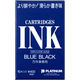 プラチナ万年筆 インク　SPSQ-400 3 ブルー ブラック 0004285003 1箱（10本入)