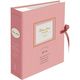ナカバヤシ 窓付きポケットアルバム L判 2段 200枚 アンティークピンク 1PLW-201-2-P 1冊