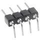 PRECIーDIP ピンヘッダ 4極 2.54mm 1列 800ー80ー004ー20ー001101 1ロット(5個)（直送品）