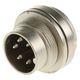 Franz Binder 丸型コネクタ， 5極， ミニチュア， パネルマウント， 09ー0115ー00ー05 1個（直送品）