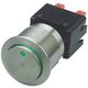 Schurter 押しボタンスイッチ， ラッチ， パネルマウント， 双極双投(DPDT)， 1241.6833.1122000 1個（直送品）
