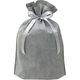 ヘッズ 2重不織布リボン付バッグ-M/グレー DFG-RBM 1セット(50枚:10枚×5組)