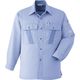 Asahicho (旭蝶繊維) E045 長袖シャツ キングブルー LL 1枚（直送品）