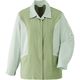 Asahicho (旭蝶繊維) E0482 長袖スモック（ヒヨクボタン式） カクタスグリーン LL 1枚（直送品）