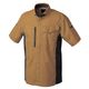 タカヤ商事 半袖シャツ キャメル 3L TW-S144-35-3L 1枚（直送品）