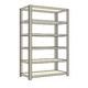 サカエ 開放型棚 100kg/段 W1800×D450×H2400mm 6段 アイボリー LWF3726 1個（直送品）
