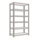 サカエ 開放型棚 100kg/段 W1500×D450×H2400mm 6段 グレー LF3526 1個（直送品）