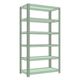 サカエ ボルトレスラック中軽量型 150kg/段 W1800×D600×H2400mm 6段 グリーン NBー8636 1個（直送品）