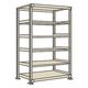サカエ 中量棚CW型 500kg/段 単体 W1800×D450×H2100mm 6段 アイボリー CWー2726 1個（直送品）