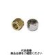 栗田製作所 袋ナット メッキ無 No.02x3/8N No.02x3/8N-50P 1セット(50個)（直送品）
